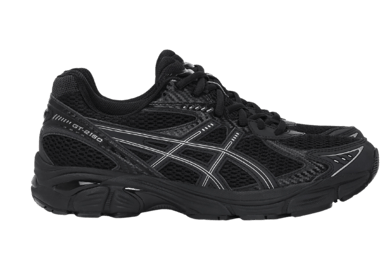 Black asics catch best sale